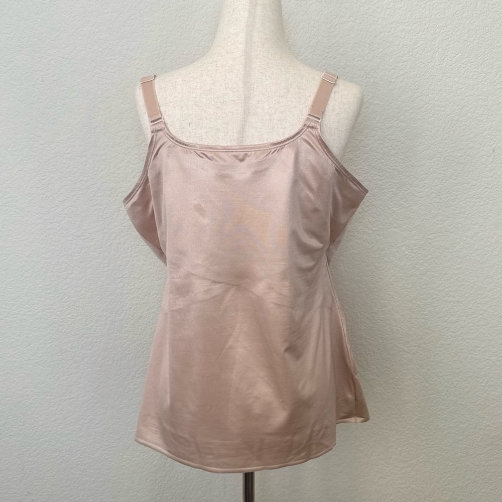 Ruby Ribbon Nursing Cami Tan Tank Top Size 46 - Picture 10 of 13